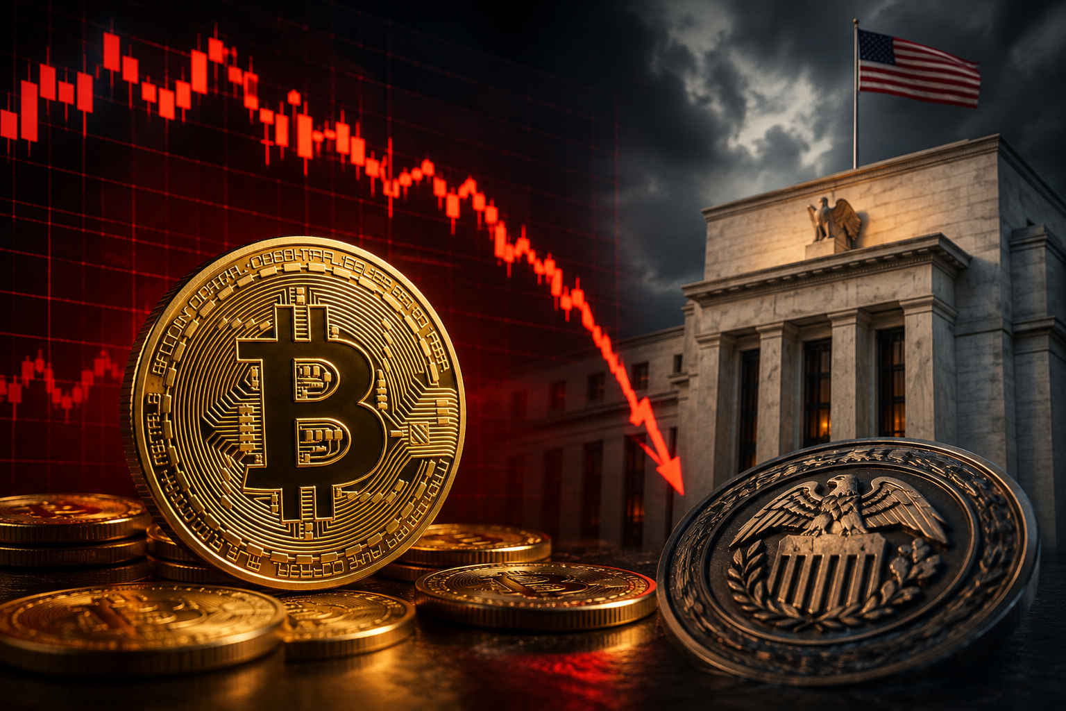 Bitcoin Falls Below $78,000 After Fed Chair Warsh’s Hawkish Comments